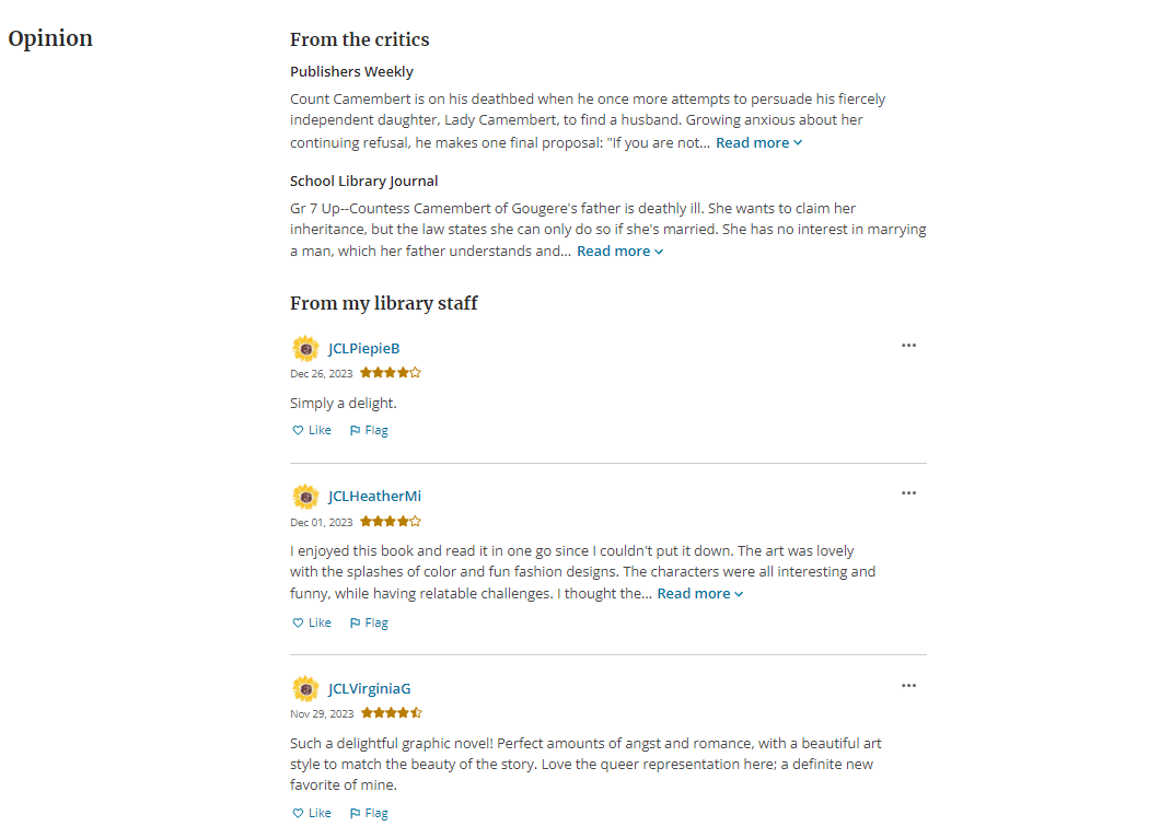 Screenshot-of-Staff-Reviews-from-Johnson-County-Library