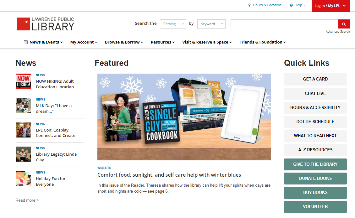 Screenshot-of-Lawrence-Public-Library-Homepage