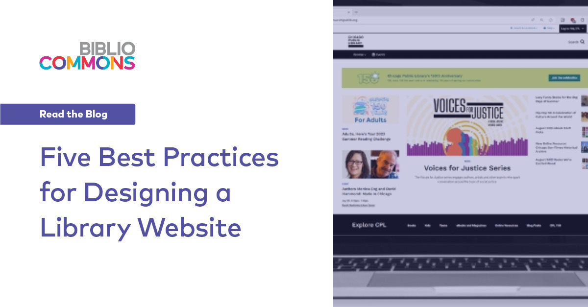 Guide: 5 Best Practices for Designing a Library Website